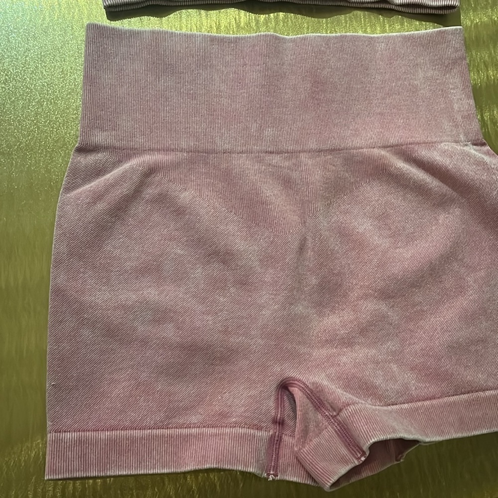 NWT Pink Workout Set - Picture 2 of 4